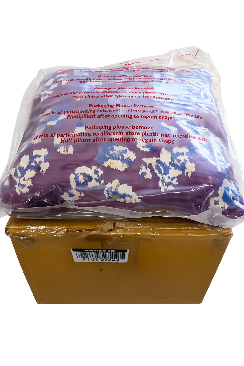 Square Floral Pillow Berry CASE PACK 4/PCS - Threshold