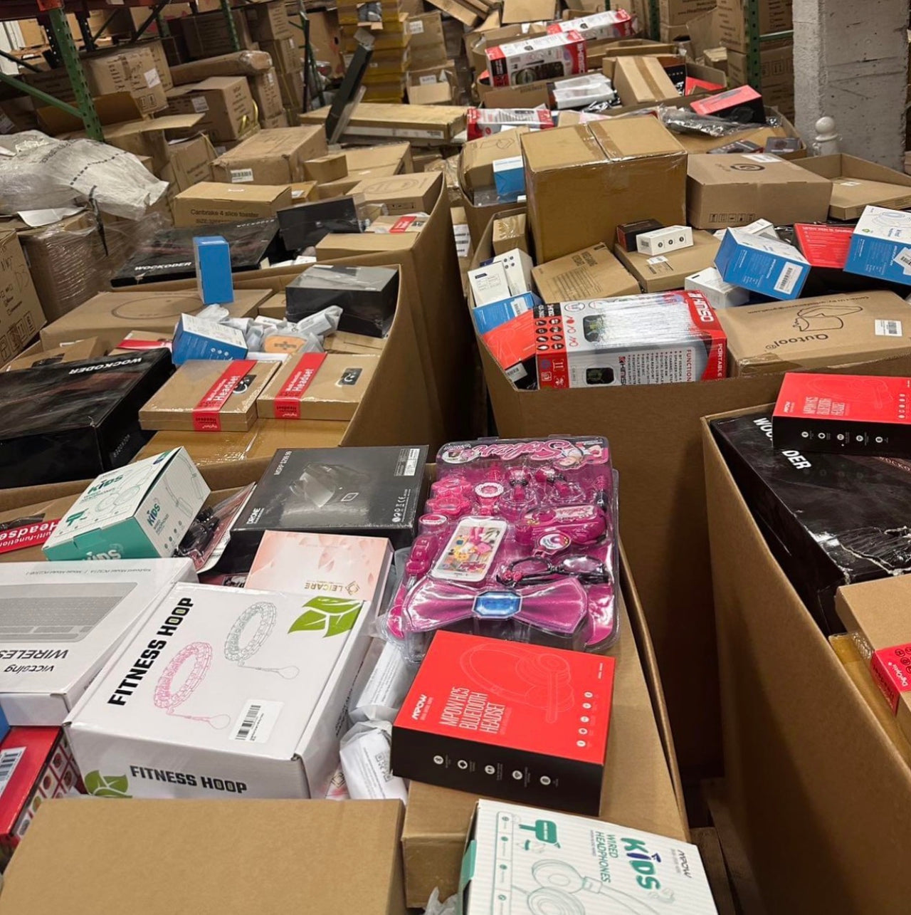 Medium Liquidation Overstock Box – 10+ Assorted General Merchandise Items