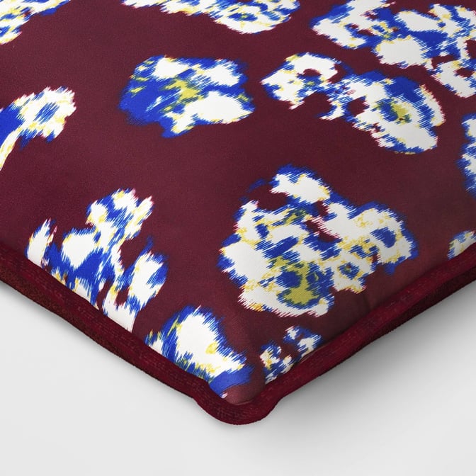 Square Floral Pillow Berry CASE PACK 4/PCS - Threshold