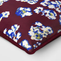 Square Floral Pillow Berry CASE PACK 4/PCS - Threshold