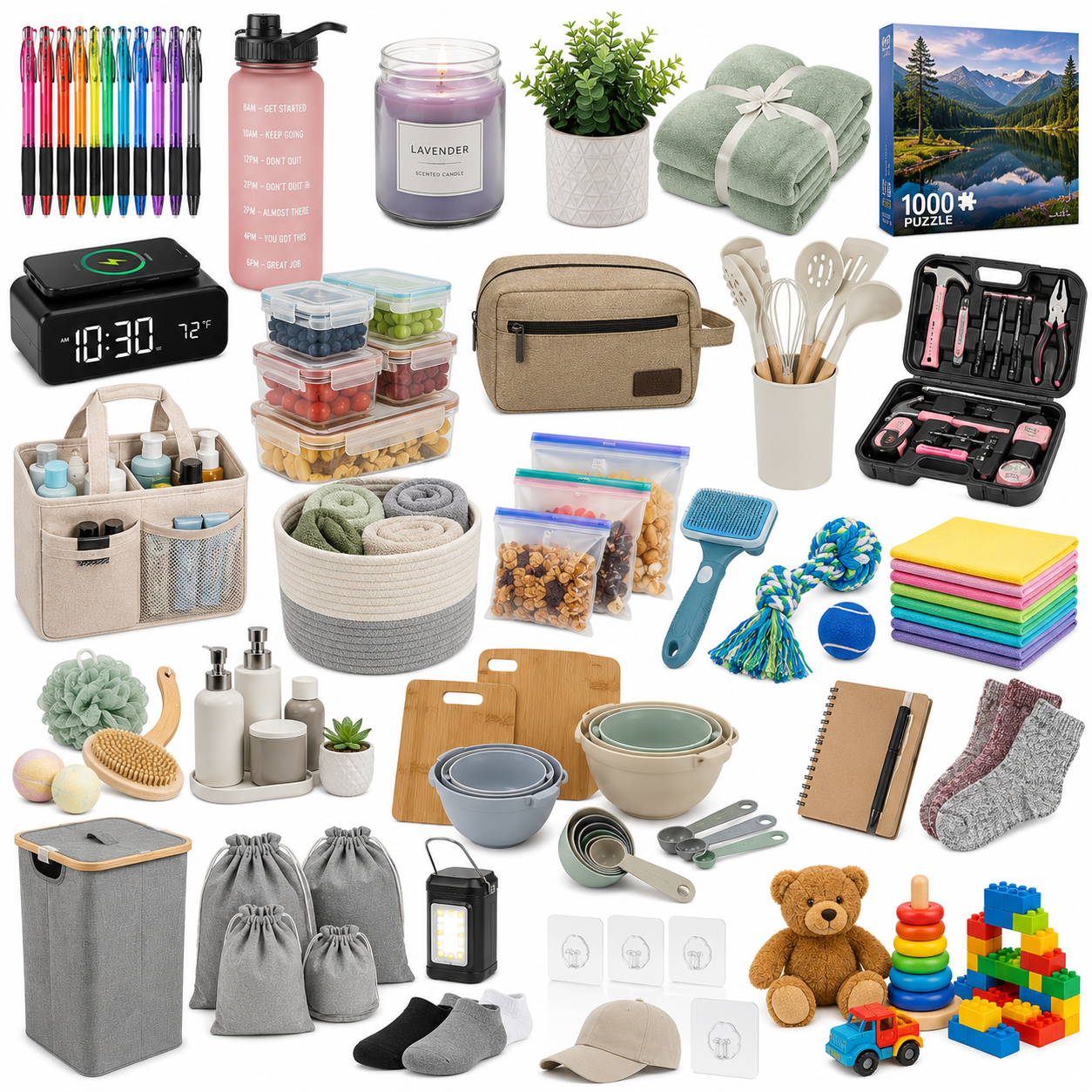 Medium Liquidation Overstock Box – 10 Assorted General Merchandise Items
